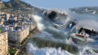 Tragedy of tsunami in Japan and Russia! M8.8 Earthquake destroys everything, Hawaii on alert