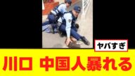 川口で暴れる中国人の動画が話題に