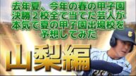 【高校野球】夏の甲子園出場校予想!!山梨編!あなたはどこが甲子園に行くと思いますか?【山梨学院】【帝京三】【東海大甲府】【甲府工】【甲府第一】【日本航空】【日川】