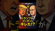 トランプがプーチンにキレた!? ついに敵認定か…
