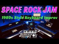 80s Synth Jam - Space Rock with Keyboards