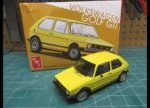 1978 VW Volkswagen Golf Rabbit GTI 1/24 Scale Model Kit Review Unboxing AMT1213 AMT