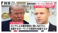トランプ大統領がポーランド大統領に防衛支援を表明…ロシア軍ドローンの領空侵犯巡り