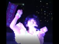 新井ひとみ デビューオープニング～「渚の『・・・・・』」21091127ららぽーと豊洲　ハイスクール奇面組　うしろゆびさされ組　※ステップに注目　現在は6連続回転ジャンプも