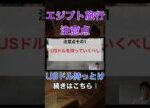 【エジプト旅行】エジプトに行く時の注意点！USドルは絶対に持って行け！#shorts #short #世界一周 #一人旅 #海外旅行 #エジプト #ピラミッド #カイロ