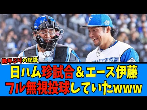 【これぞエース】日ハム珍試合してしまった裏で伊藤大海はサイン無視投球しだしてめちゃくちゃ過ぎるwww【日ハム なんJ 反応集】ファイターズ 中日 オープン戦