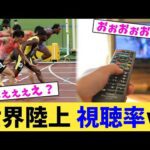 世界陸上,視聴率w【2chまとめ】【2chスレ】【5chスレ】