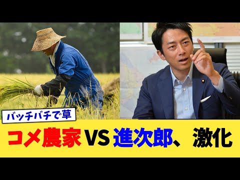 コメ農家 VS 進次郎、激化【2chまとめ】【2chスレ】【5chスレ】