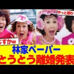林家ペーパーがとうとう離婚発表www【2chまとめ】【2chスレ】【5chスレ】