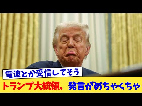 トランプ大統領、発言がめちゃくちゃ【2chまとめ】【2chスレ】【5chスレ】