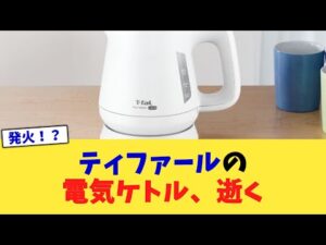 ティファールの電気ケトル、逝く【2chまとめ】【2chスレ】【5chスレ】