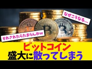 ビットコイン、盛大に散ってしまう【2chまとめ】【2chスレ】【5chスレ】