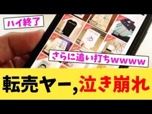 転売ヤー,泣き崩れ【2chまとめ】【2chスレ】【5chスレ】