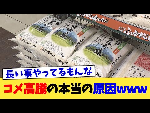 コメ高騰の本当の原因www【2chまとめ】【2chスレ】【5chスレ】