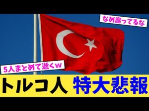 トルコ人 特大悲報【2chまとめ】【2chスレ】【5chスレ】