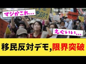 移民反対デモ,限界突破【2chまとめ】【2chスレ】【5chスレ】