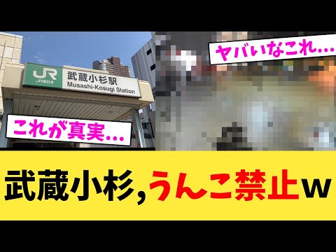 武蔵小杉,うんこ禁止w【2chまとめ】【2chスレ】【5chスレ】