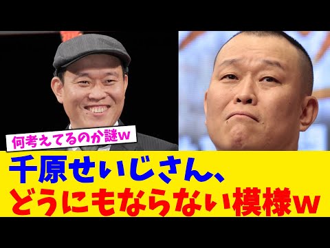 千原せいじさん、どうにもならない模様w【2chまとめ】【2chスレ】【5chスレ】