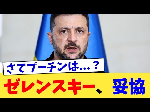ゼレンスキー、妥協【2chまとめ】【2chスレ】【5chスレ】
