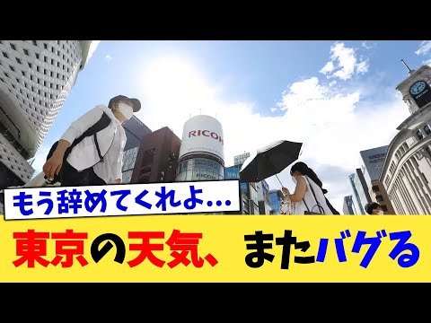 東京の天気、またバグる【2chまとめ】【2chスレ】【5chスレ】